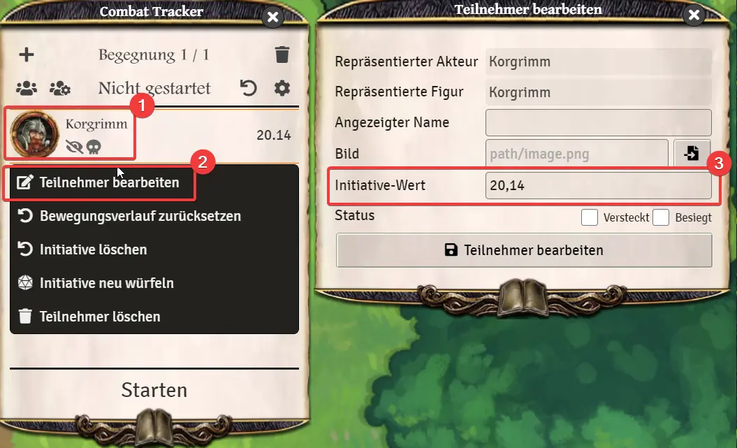 INI bearbeiten