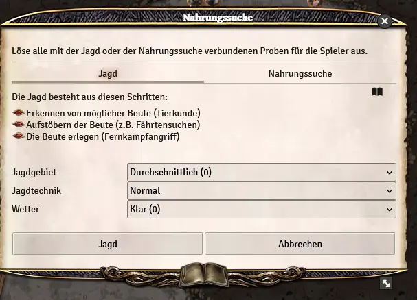 Nahrungssuche
