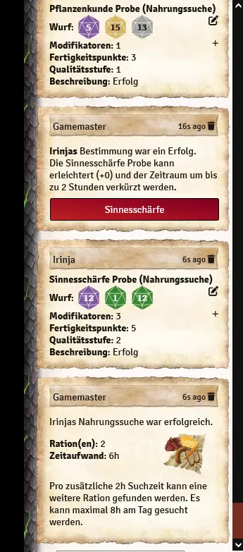 Nahrungssuche