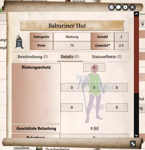 Trefferzonen