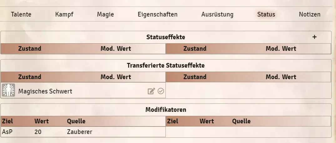 Liste Effekt